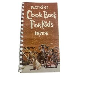 Watkins Cook Book For Kids Inside Recipes‎ Breakfast Crafts Vintage 1977